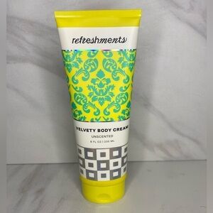 refreshments velvety body cream